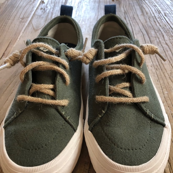 As good as new 
Look vintage sperry top siders en toile - Picture 3 of 5